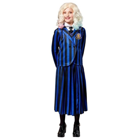 Wednesday Kids Enid Sinclair School Uniform Halloween Costume 7-8 Medium #5343 - Picture 1 of 4